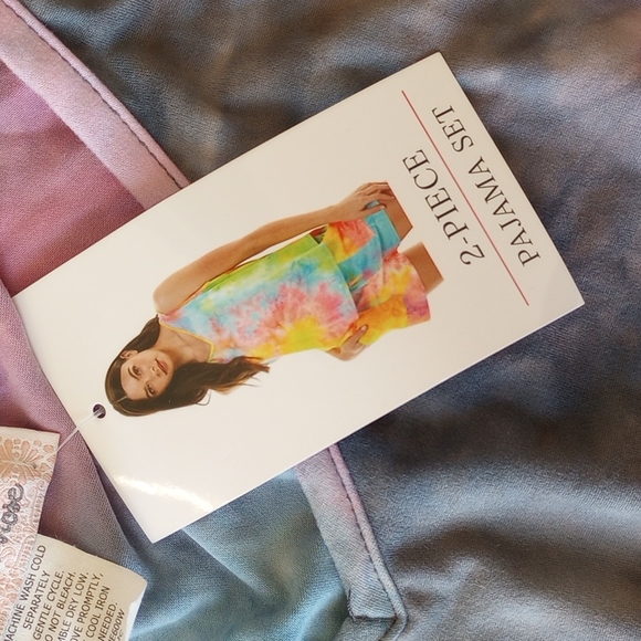 Harlow&Rose 2-Piece Pajama Set Size:L Colors:Purple,Blue,Gray NWT - Picture 10 of 13